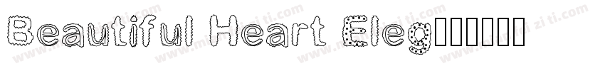 Beautiful Heart Eleg字体转换